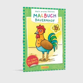 Mein erstes kleines Malbuch: Bauernhof