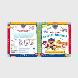 PAW Patrol Kindergartenheft: Mein erstes Kritzel-Malbuch