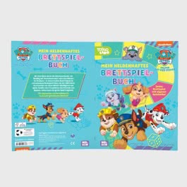 PAW Patrol Mitmachbuch: Mein heldenhaftes Brettspielbuch
