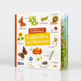 Mein kleines buntes Bildwörterbuch: Krabbeltiere und Blümchen