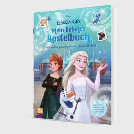 Disney Die Eiskönigin: Mein liebstes Bastelbuch - Zauberhafter Bastelspaß und Ausmalbilder