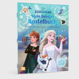Disney Die Eiskönigin: Mein liebstes Bastelbuch - Zauberhafter Bastelspaß und Ausmalbilder