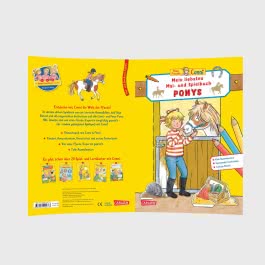 Conni Gelbe Reihe (Beschäftigungsbuch): Mein liebstes Mal- und Spielbuch: Ponys