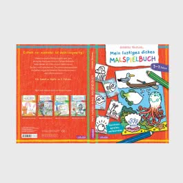 Mein lustiges dickes Malspielbuch