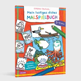 Mein lustiges dickes Malspielbuch