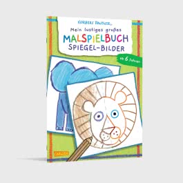 Mein lustiges großes Malspielbuch: Spiegel-Bilder (ab 6 Jahren)