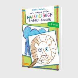Mein lustiges großes Malspielbuch: Spiegel-Bilder (ab 6 Jahren)