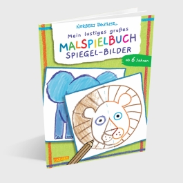 Mein lustiges großes Malspielbuch: Spiegel-Bilder (ab 6 Jahren)