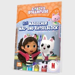 Gabby's Dollhouse: Mein magischer Mal- und Rätselblock