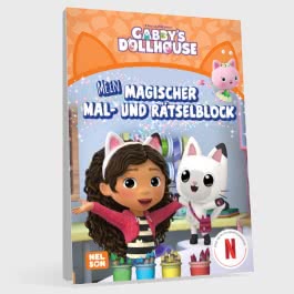 Gabby's Dollhouse: Mein magischer Mal- und Rätselblock