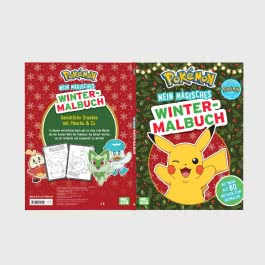 Pokémon Activity-Buch: Mein magisches Winter-Malbuch