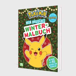 Pokémon Activity-Buch: Mein magisches Winter-Malbuch