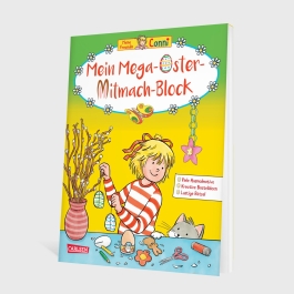 Conni Gelbe Reihe (Beschäftigungsbuch): Mein Mega-Oster-Mitmach-Block