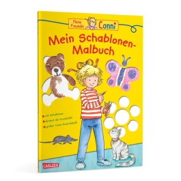 Conni Gelbe Reihe (Beschäftigungsbuch): Mein Schablonen-Malbuch