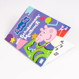Peppa Wutz Ausmalbilder: Mein Schablonen-Malbuch