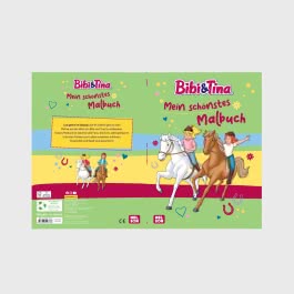 Bibi & Tina: Mein schönstes Malbuch