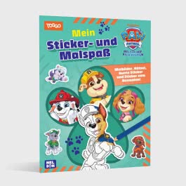 PAW Patrol Mitmachbuch: Mein Sticker- und Malspaß