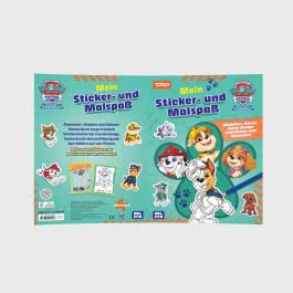 PAW Patrol Mitmachbuch: Mein Sticker- und Malspaß