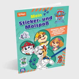 PAW Patrol Mitmachbuch: Mein Sticker- und Malspaß