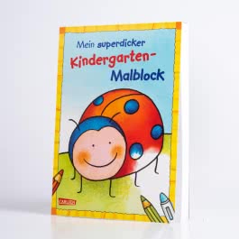 Mein superdicker Kindergarten-Malblock