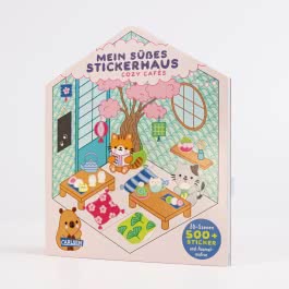 Mein süßes Stickerhaus: Cozy Cafés
