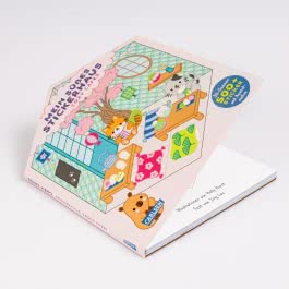 Mein süßes Stickerhaus: Cozy Cafés
