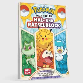 Pokémon Activity-Buch: Mein toller Mal- und Rätselblock 