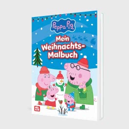 Peppa Wutz Ausmalbilder: Mein Weihnachtsmalbuch