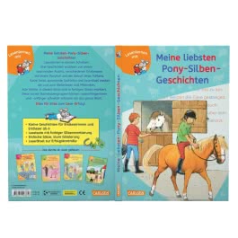 LESEMAUS zum Lesenlernen Sammelbände: Meine liebsten Pony-Silben-Geschichten