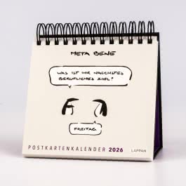 meta bene Postkartenkalender 2026