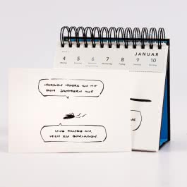 meta bene Postkartenkalender 2027