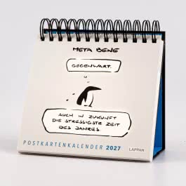 meta bene Postkartenkalender 2027
