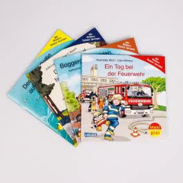 Maxi-Pixi-4er-Set 118: Mit Bildern lesen lernen (4x1 Exemplar)