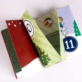 Peanuts Geschenkbuch: Mit Snoopy und den Peanuts durch den Advent
