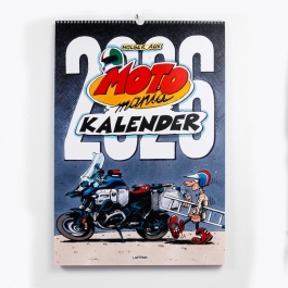 MOTOmania Kalender 2026: Monatskalender im Großformat