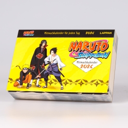 Naruto Shippuden 2026 Mitmachkalender für jeden Tag