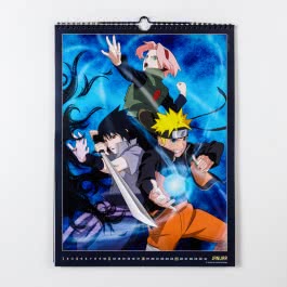 Naruto Shippuden Posterkalender 2026