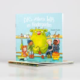 Maxi-Pixi-4er-Set 95: Neues aus dem Kindergarten (4x1 Exemplar)