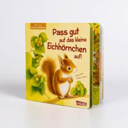 Pass gut auf das kleine Eichhörnchen auf