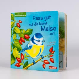 Pass gut auf die kleine Meise auf
