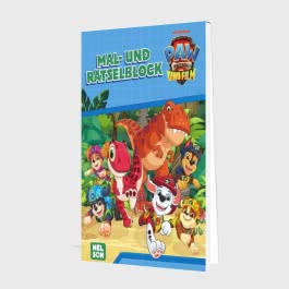 PAW Patrol Kindergartenheft: PAW Patrol - Der Dinofilm: Mal- und Rätselblock 