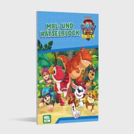 PAW Patrol Kindergartenheft: PAW Patrol - Der Dinofilm: Mal- und Rätselblock 