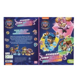 PAW Patrol - Der Mighty Kinofilm: Sticker- und Rätsel-Missionen 