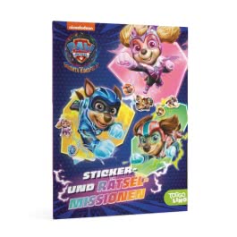 PAW Patrol - Der Mighty Kinofilm: Sticker- und Rätsel-Missionen 