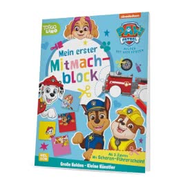 PAW Patrol: Große Helden - Kleine Künstler: Mein erster Mitmachblock