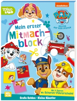 PAW Patrol: PAW Patrol: Große Helden - Kleine Künstler: Mein erster Mitmachblock