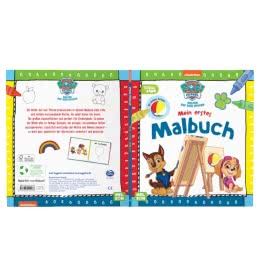 PAW Patrol Lernbuch: Mein erstes Malbuch
