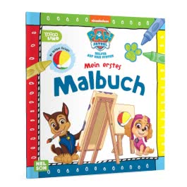 PAW Patrol Lernbuch: Mein erstes Malbuch