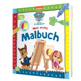 PAW Patrol Lernbuch: Mein erstes Malbuch