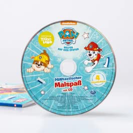 PAW Patrol: PAWtastischer Malspaß mit CD